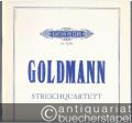 Streichquartett (1975) (= Edition Peters, Nr. 9229a). Studienpartitur. Autograph-Edition.