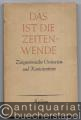 Das ist die Zeitenwende. Zeitgenössische Oratorien- und Kantatentexte (= Reclams Universal-Bibliothek 8521/22).