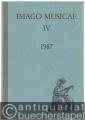 Musik (Bücher/Noten) » Musikwissenschaft - Imago Musicae. Bände I (1984), II (1985), III (1986), IV (1987), V (1988).