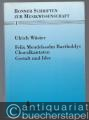 Felix Mendelssohn Bartholdys Choralkantaten. Gestalt und Idee. Versuch einer historisch-kritischen Interpretation (= Bonner Schriften zur Musikwissenschaft, 1).