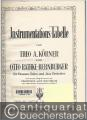 Jnstrumentations-Tabelle für Grosses-, Salon- und Jazz Orchester.