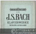 Klavierwerke. Busoni-Ausgabe XVI. Variationswerke (= Edition Breitkopf, Nr. 4316).