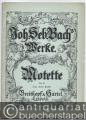 Motette Nr. 3 Jesu, meine Freude für fünf Singstimmen. Klavierauszug.