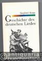 Geschichte des deutschen Liedes.