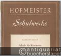 Schule für Klarinette, Teil 1 (= Hofmeister 8012).