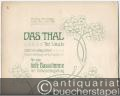 Das Thal / The Valley für eine tiefe Bassstimme mit Orchesterbegleitung, Op. 51 No. 1. Klavierauszug.