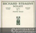 Sonate h-Moll / si mineur / b minor Piano op. 5 (= Universal Edition, No. 1006).