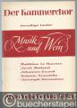Gesellige Lieder. Musik und Wein (= Der Kammerchor).