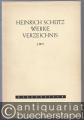 Heinrich Schütz-Werke-Verzeichnis (SWV). Kleine Ausgabe.