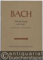 Schwingt euch freudig empor BWV 36 (= Bärenreiter-Ausgabe 5101a). Klavierauszug.