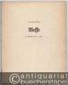 Messe für gemischten Chor a capella (1970). Partitur.