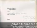 Vrijheid (1983). Opus 83. Voor gemengd koor, 2 recitanten, mezzo-sopraan, fluit en strijkorkest. [Partitur].