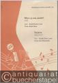 Wenn so etwas passiert (Foxtrot). Tatjana (Canzone-Foxtrot) (= Akkordeon-Doppelausgabe 138).