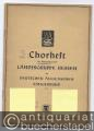 [2.] Chorheft für Männerchor der Landesgruppe Hessen im Deutschen Allgemeinen Sängerbund e. V.