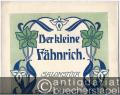 Der kleine Fähnrich, Op. 107 Nr. 2. Salonstück. Piano.