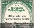 Müde kehrt ein Wandersmann zurück und Von der Wanderschaft (= Birnbach's Volks-Ausgabe No. 28). Gesang und Klavier.
