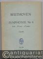 Symphonie Nr. 4 B-Dur Op. 60 (= Edition Peters Nr. 504). Taschenpartitur.