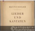 Lieder und Kantaten, Band 6.