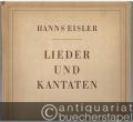 Lieder und Kantaten, Band 10.