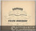 Sonate für Klavier, Violine u. Violoncell von Franz Schubert (komponiert 1812).