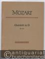 Quintett in D für zwei Violinen, zwei Violen und Violoncello. KV 593 (= DVfM 4706b). Studien-Partitur.