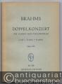 Doppelkonzert für Violine und Violoncello a-Moll Op. 102 (= Edition Peters Nr. 526). Studienpartitur.