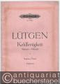 Die Kunst der Kehlfertigkeit / Art of Velocity / L'Art de la Velocite vocale. 20 tägliche Übungen. Band I (= Edition Peters, Nr. 1358a). Hohe Stimme.