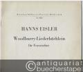 Woodburry-Liederbüchlein für Frauenchor (= Breitkopf & Härtels Partitur-Bibliothek, Nr. 3921). Chorpartitur.
