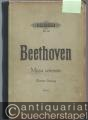 Missa solemnis von L. van Beethoven im Klavierauszuge mit Text von Julius Stern. Op. 123 (= Edition Peters, Nr. 45).