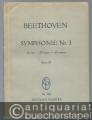 Symphonie Nr. 3 Es-Dur Op. 55 (= Edition Peters Nr. 503). Taschenpartitur.