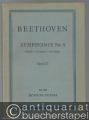 Symphonie Nr. 9 d-Moll Op. 125 mit Schlußchor über Schillers Ode an die Freude(= Edition Peters Nr. 509). Taschenpartitur.