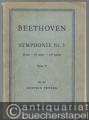 Symphonie Nr. 3 Es-Dur Op. 55 (= Edition Peters Nr. 503). Taschenpartitur.