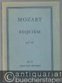 Requiem KV 626 (= Edition Peters Nr. 547). Taschenpartitur.