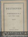 Symphonie Nr. 9 d-Moll Op. 125 mit Schlußchor über Schillers Ode an die Freude (= Edition Peters Nr. 509). Taschenpartitur.