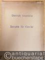 Sonate für Klavier (1961).