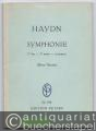 Symphonie C-Dur - C major - ut majeur (Maria Theresia) (= Edition Peters, Nr. 539). Studienpartitur.