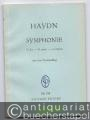 Symphonie G-Dur - G major - sol majeur (mit dem Paukenschlag) (= Edition Peters, Nr. 534). Studienpartitur.