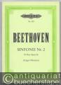 Symphonie Nr. 2 D-Dur Op. 36 (= Edition Peters Nr. 502). Taschenpartitur.