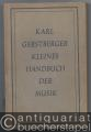 Kleines Handbuch der Musik.