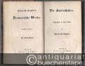 Drama/Lyrik » Drama - Die Karlsschüler. Schauspiel in fünf Akten (= Dramatische Werke. Sechster Band).