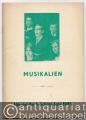 Musikalien. Händel-Bach-Schütz-Jahr 1985.