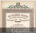 Neu-russische Meister / Les maitres modernes Russes / Modern Russian Masters. 4. Serie: Prokofiew, Gavotte Op. 12 No. 2. Piano Solo.