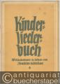 Kinderliederbuch. 20 Kinderlieder in Sätzen von Joachim Kötschau.
