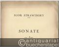 Sonate pour Piano (1924). Reduction pour 2 Pianos à 4 mains par l'Auteur.
