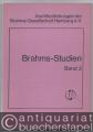 Brahms-Studien, Band 2 (= Veröffentlichungen der Brahms-Gesellschaft Hamburg e.V.).