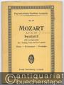 Sextett (Divertimento) für 2 Violinen, Viola, Baß und 2 Hörner B dur - Si b majeur - B b major KV 287 (= Payne's kleine Partitur-Ausgabe, No. 73).