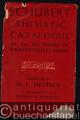 Schubert. Thematic Catalogue of all his Works in Chronological Order.
