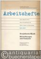 Sowjetische Musik. Betrachtungen und Analysen (= Arbeitshefte, Sektion Musik 37).