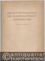 Zweiter Weltkongress der Musikbibliotheken Lüneburg 1950. Kongress-Bericht.