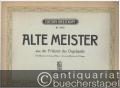 Alte Meister aus der Frühzeit des Orgelspiels. 12 Kompositionen des 15. und 16. Jahrhunderts für Orgel (= Edition Breitkopf, Nr. 3938).